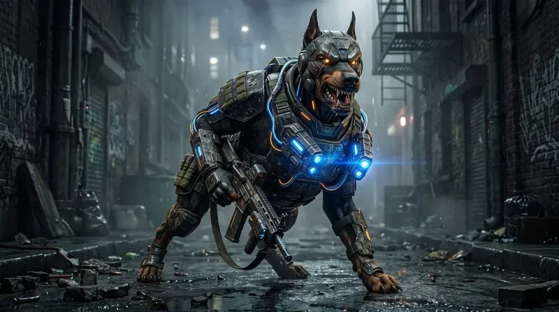 Mutant War Armor Animals 3D