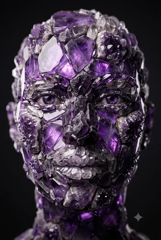 Hyperreal Object Face Art