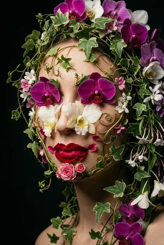 Hyperreal Object Face Art