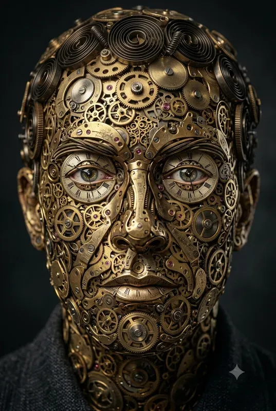 Hyperreal Object Face Art