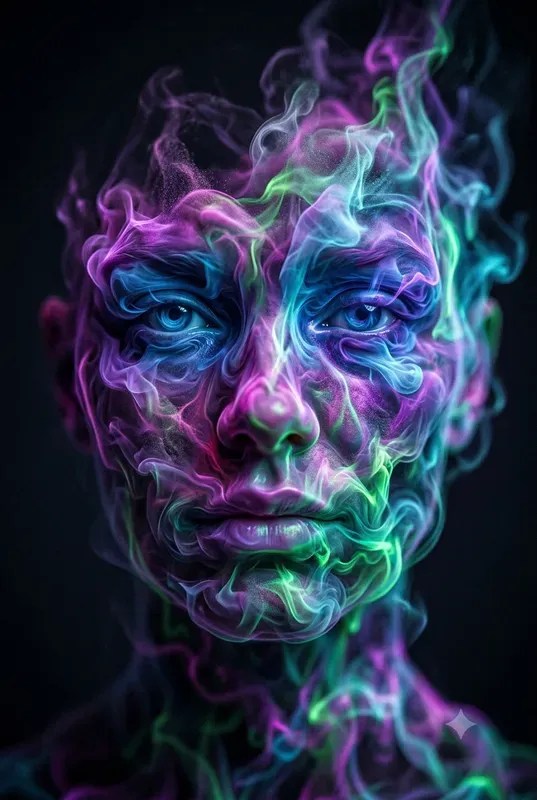 Hyperreal Object Face Art
