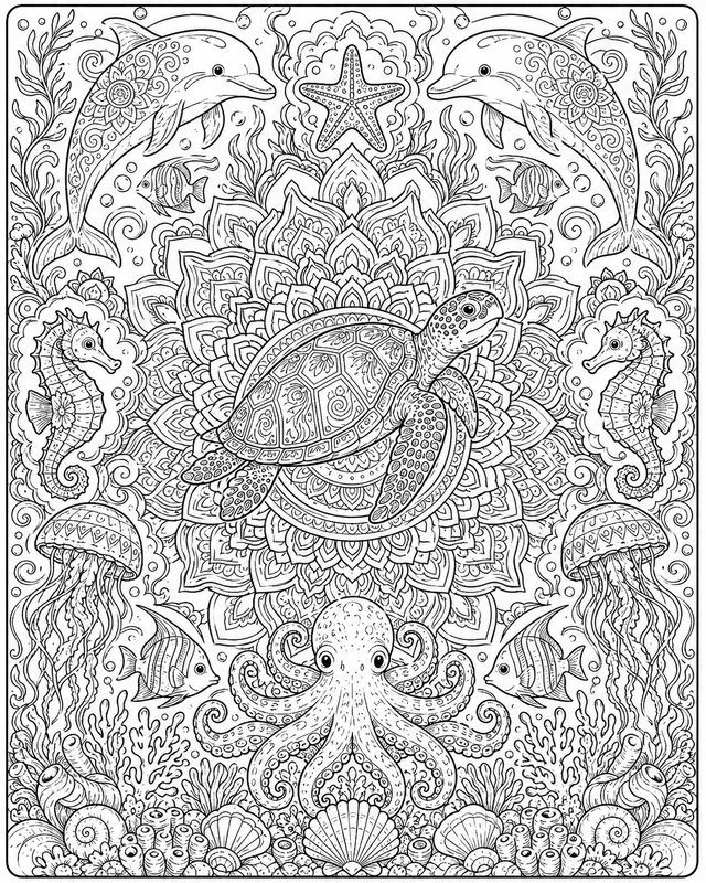 KDP Coloring Book Page Designers