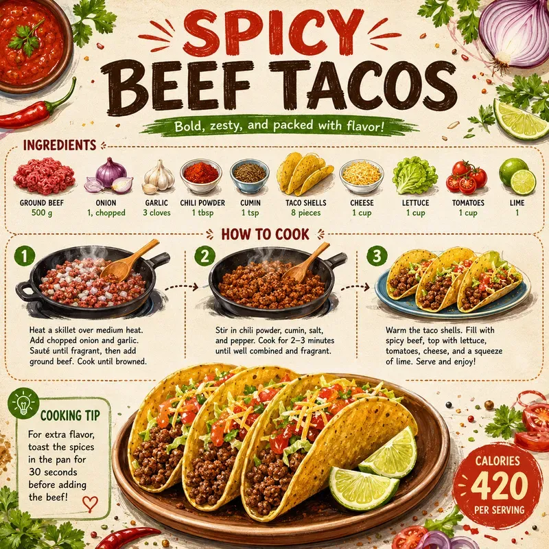 Recipe Infographic Kits