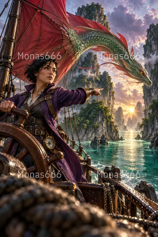 Mythic Voyage Story Art