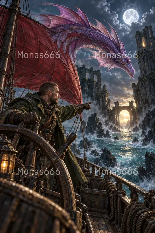 Mythic Voyage Story Art