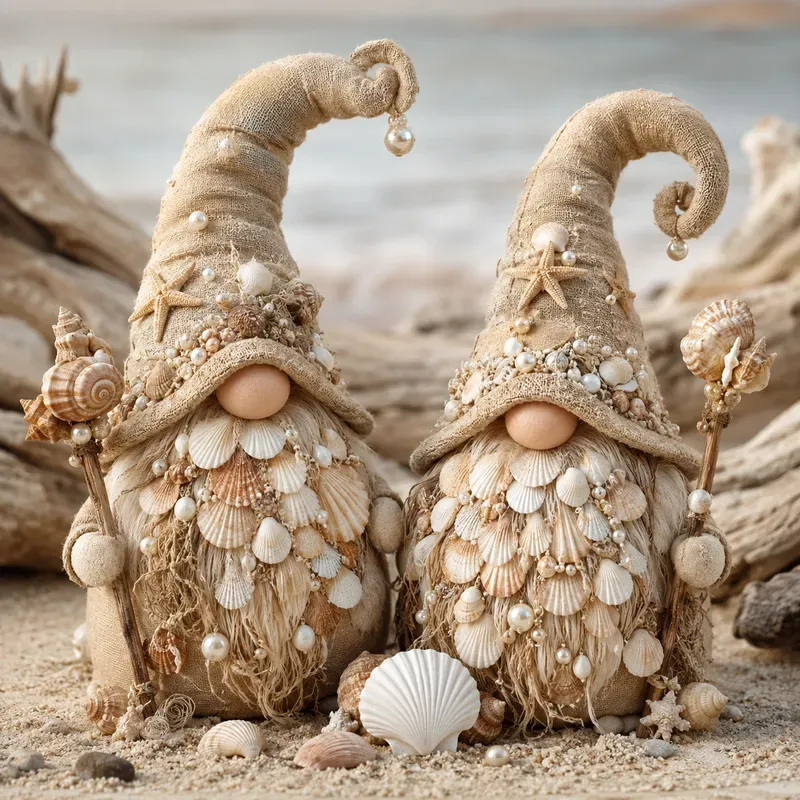 Whimsical Handmade Gnomes