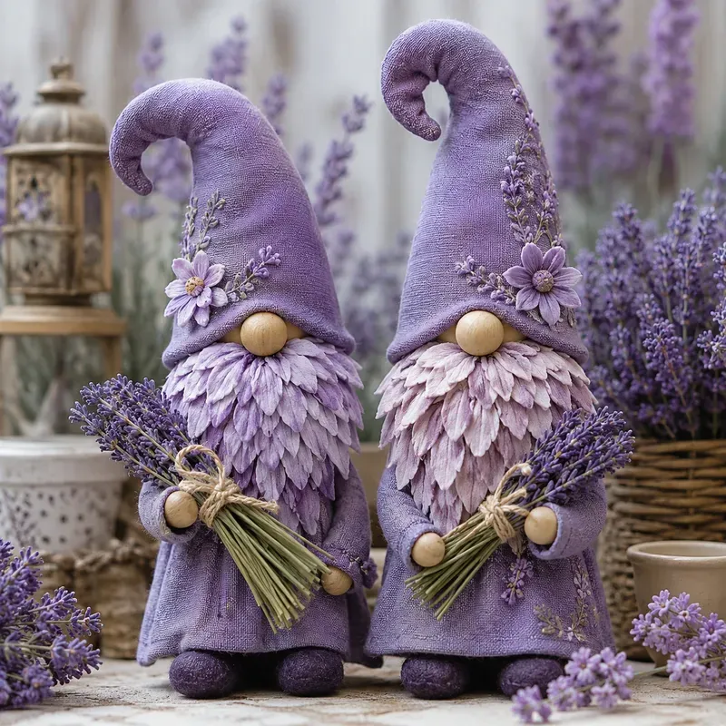 Whimsical Handmade Gnomes