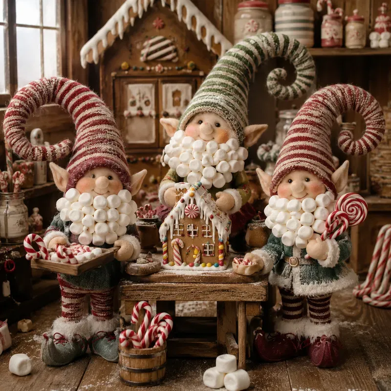 Whimsical Handmade Gnomes