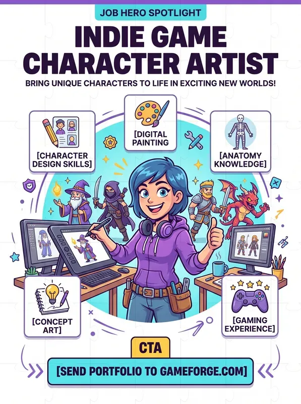 Recruitment Job Infographics