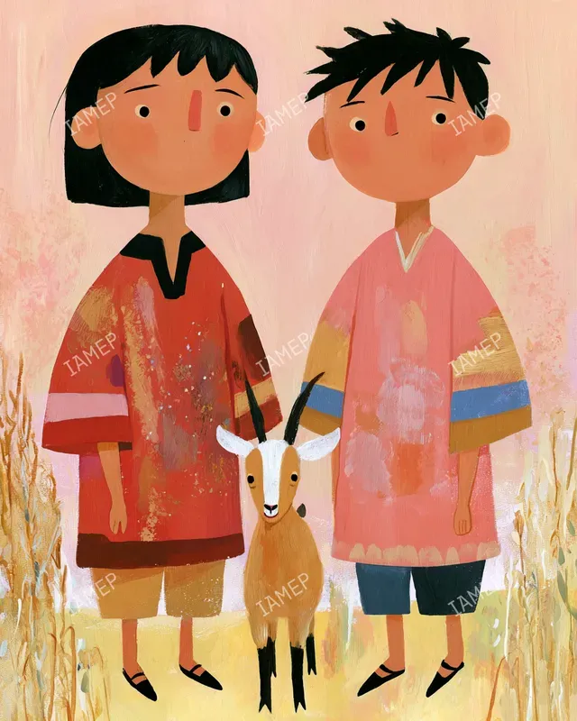Folk Art Storybook Characters