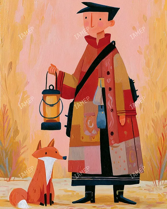 Folk Art Storybook Characters