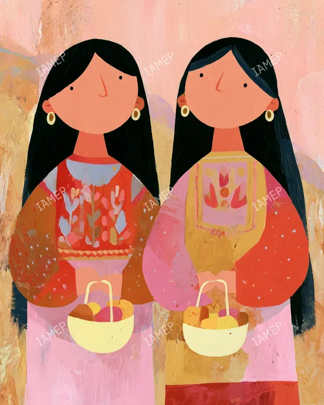 Folk Art Storybook Characters