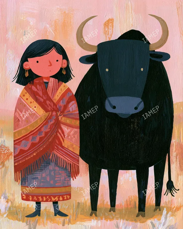 Folk Art Storybook Characters