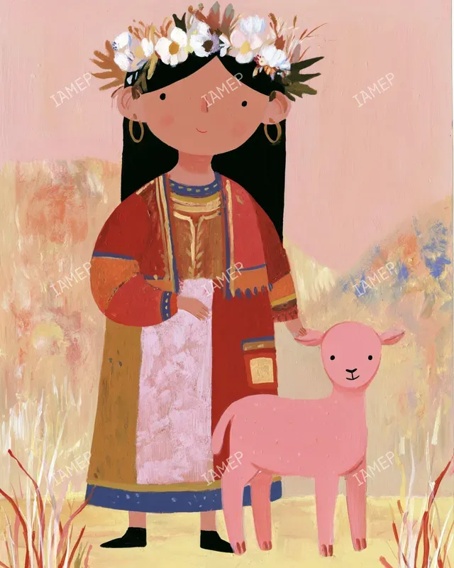 Folk Art Storybook Characters