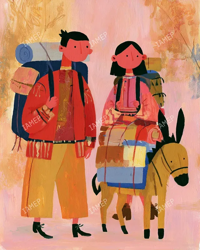 Folk Art Storybook Characters