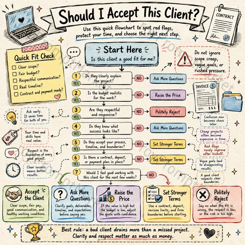 Hand Drawn Flowchart Posters