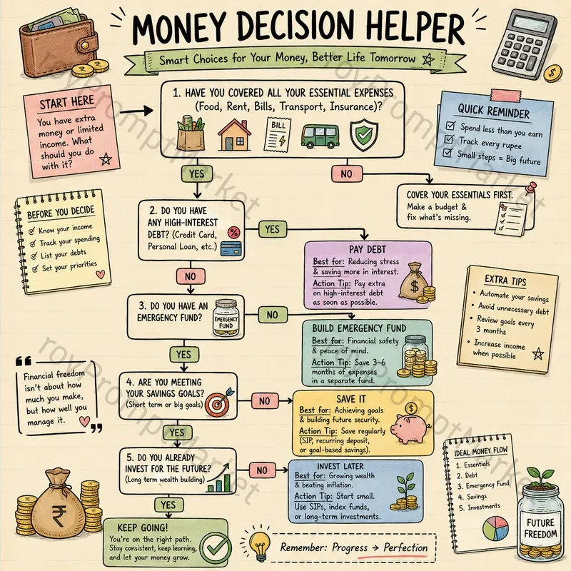 Hand Drawn Flowchart Posters