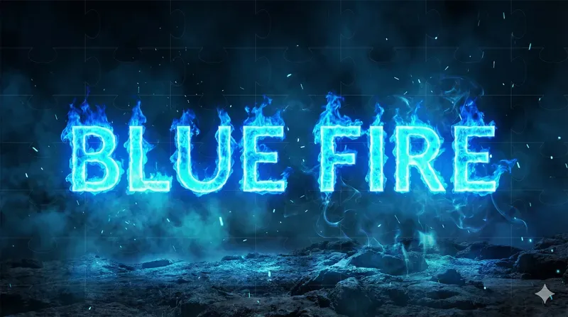 Burning Fire Text Effects
