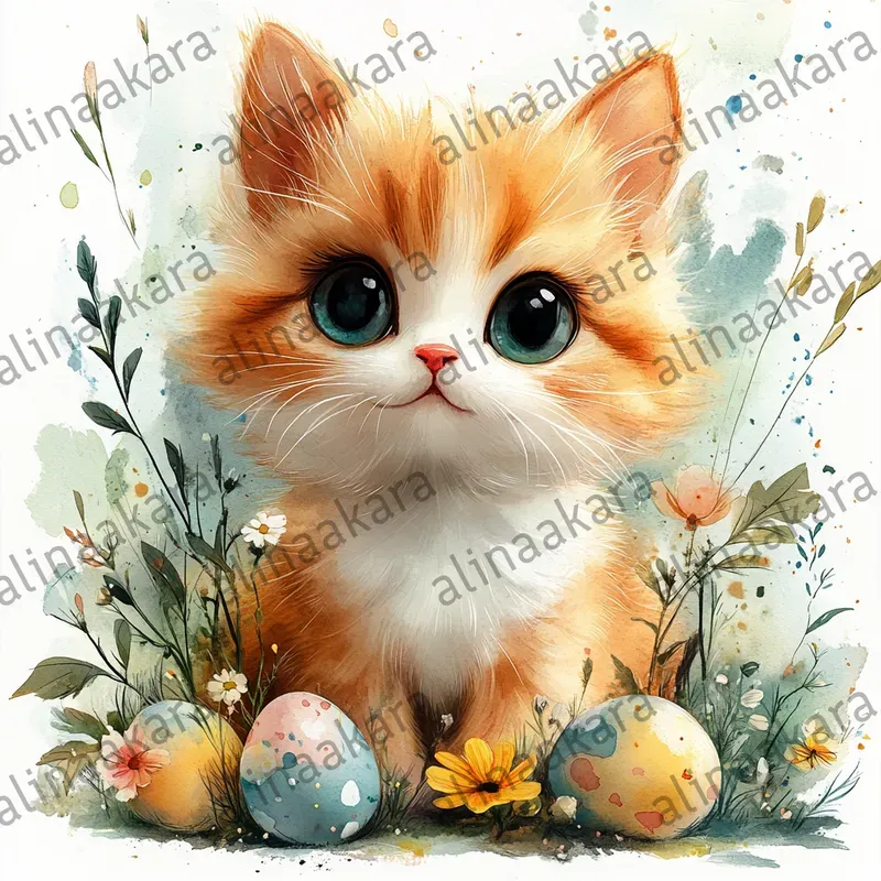 Cute Easter Illustrations