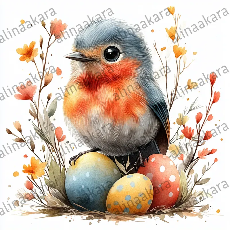 Cute Easter Illustrations