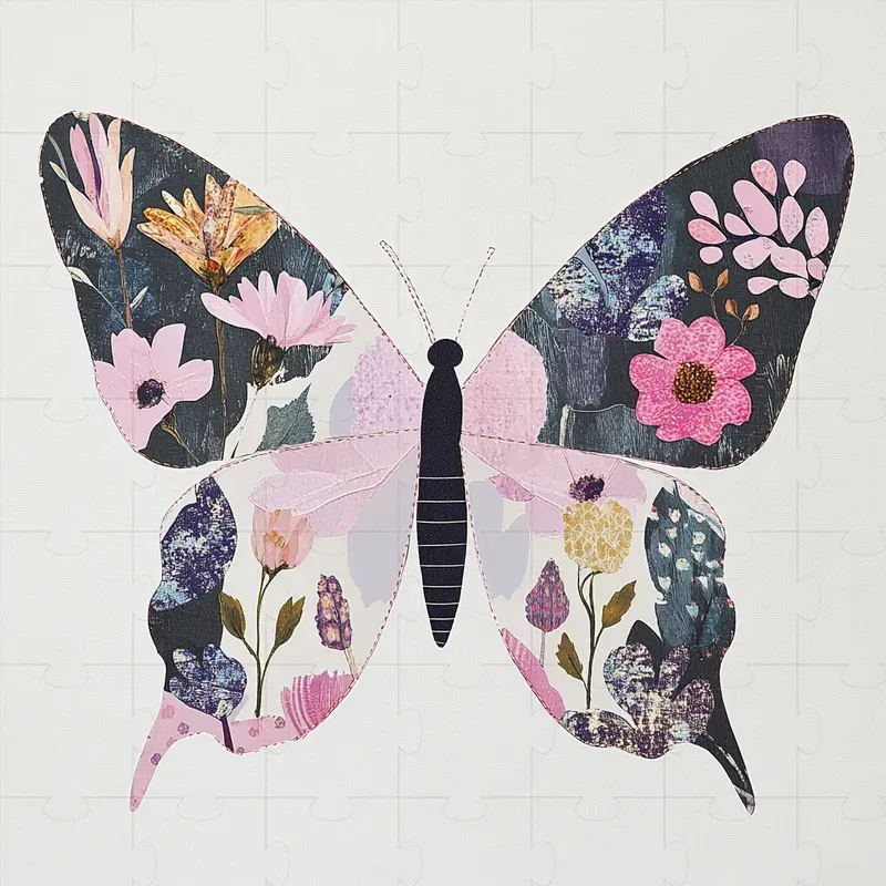 Easter Spring Double Exposure Cliparts
