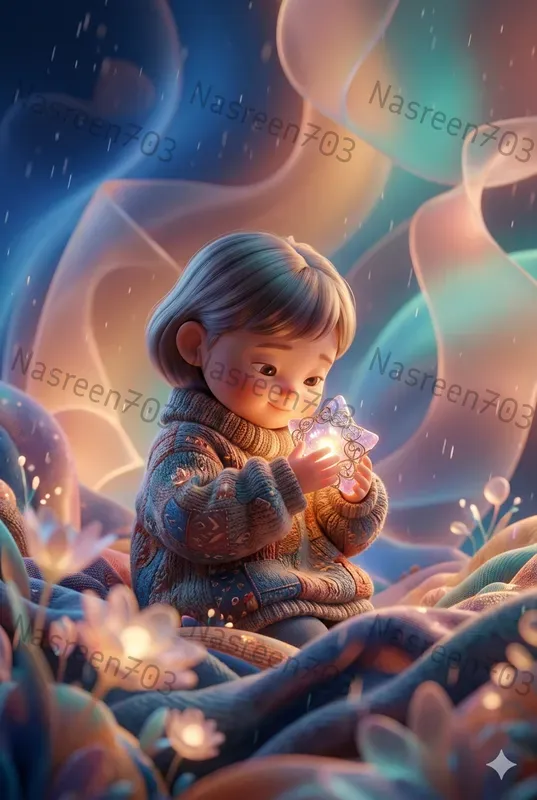 Playful Giant World Cinematic 3D Scenes