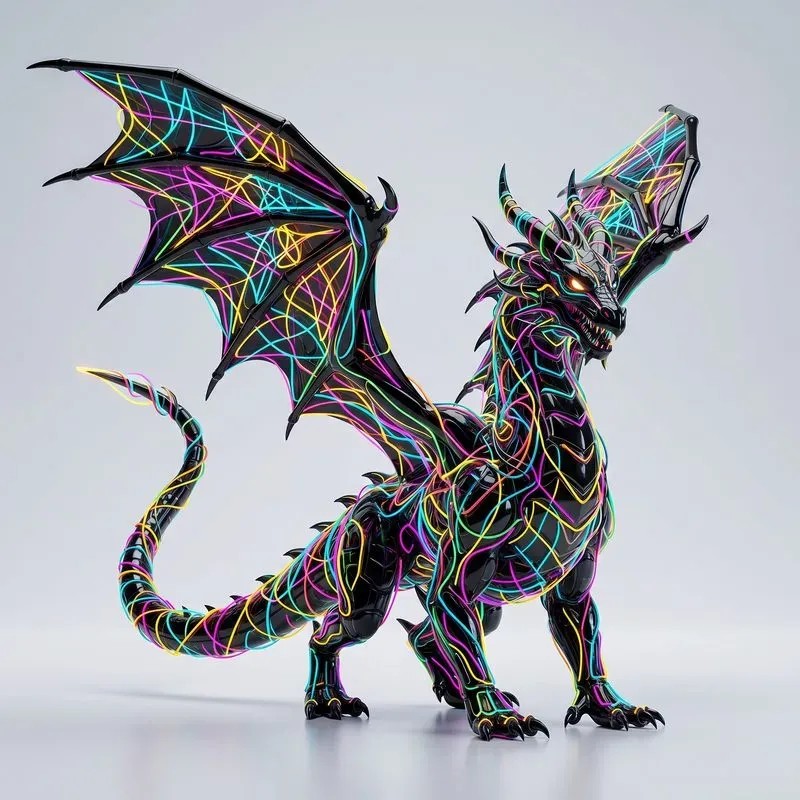 Neon Wire Object Generator