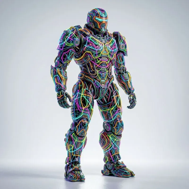 Neon Wire Object Generator
