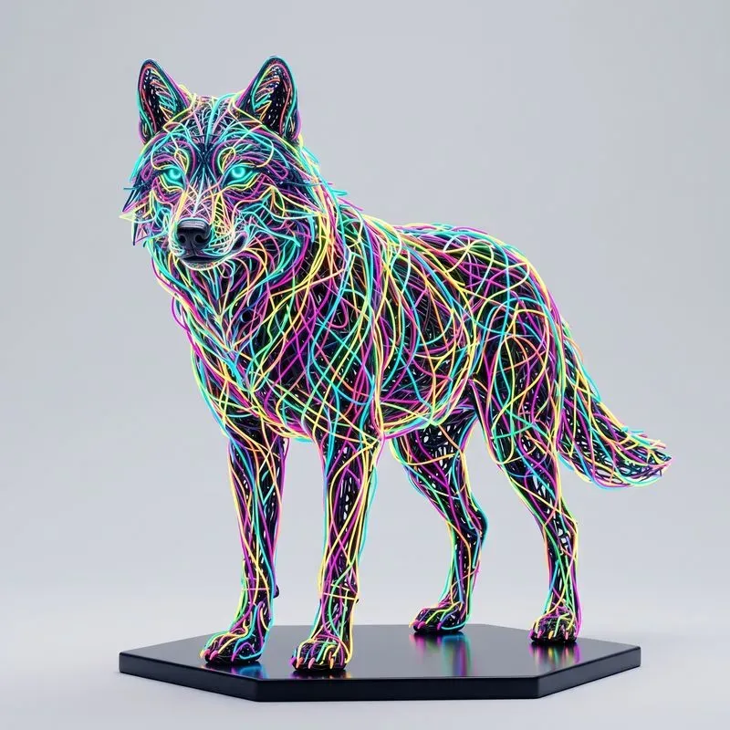 Neon Wire Object Generator