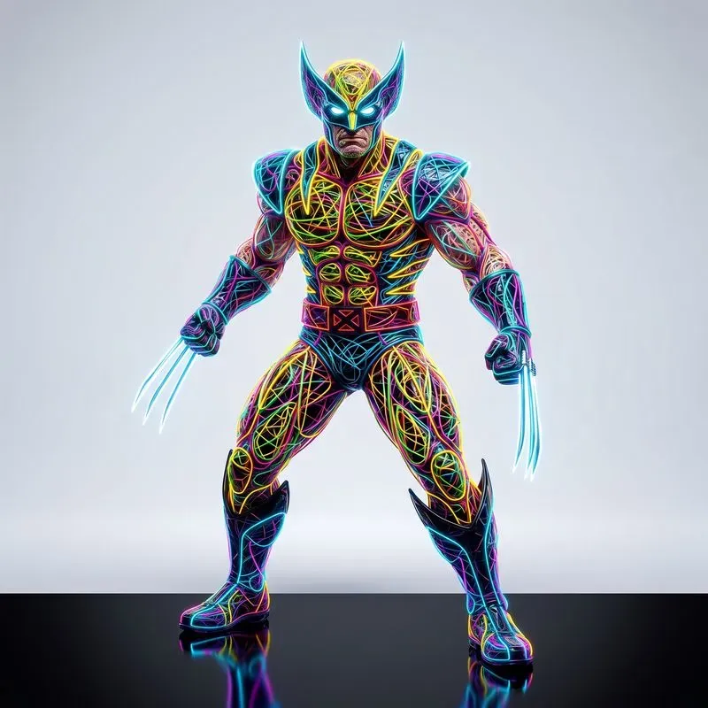 Neon Wire Object Generator