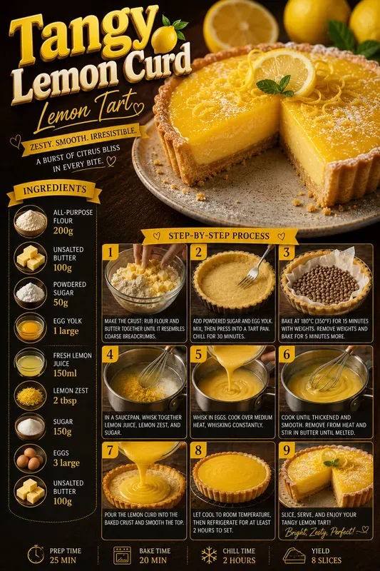 Professional Food Recipe Infographics