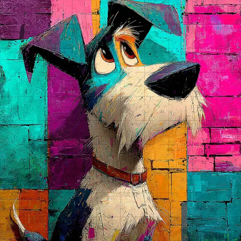 Textured Street Art Pop Surreal Murals