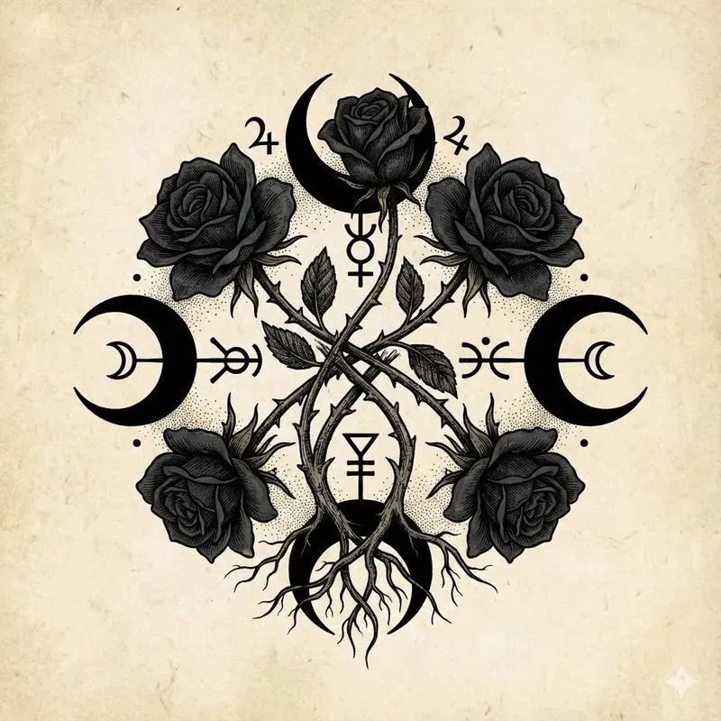 Dark Botanical Alchemy