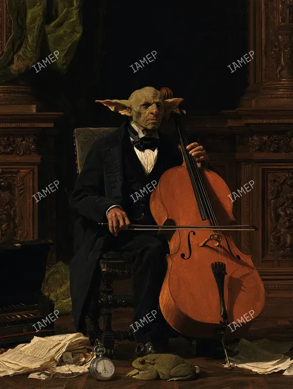 Dark Academic Fantasy Portraits