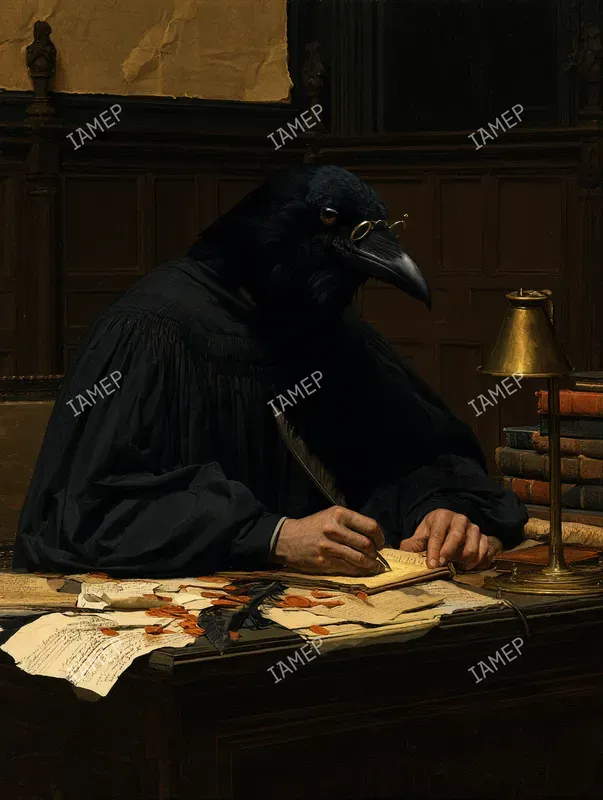 Dark Academic Fantasy Portraits