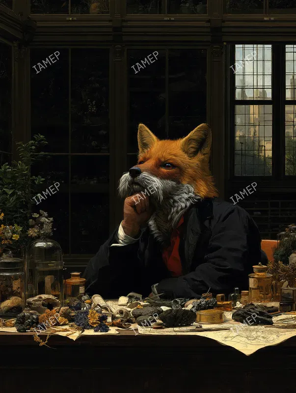 Dark Academic Fantasy Portraits