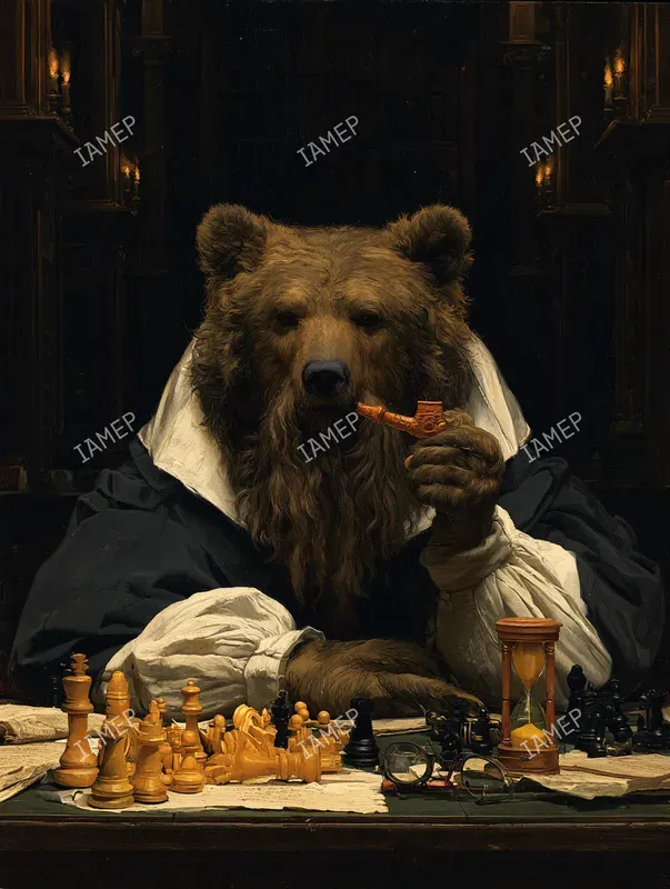Dark Academic Fantasy Portraits