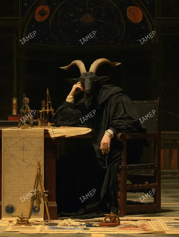 Dark Academic Fantasy Portraits
