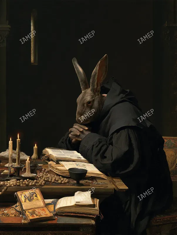 Dark Academic Fantasy Portraits