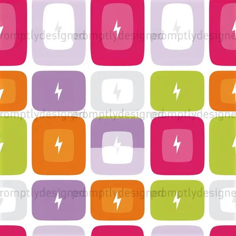 Playful Checkerboard Seamless Patterns