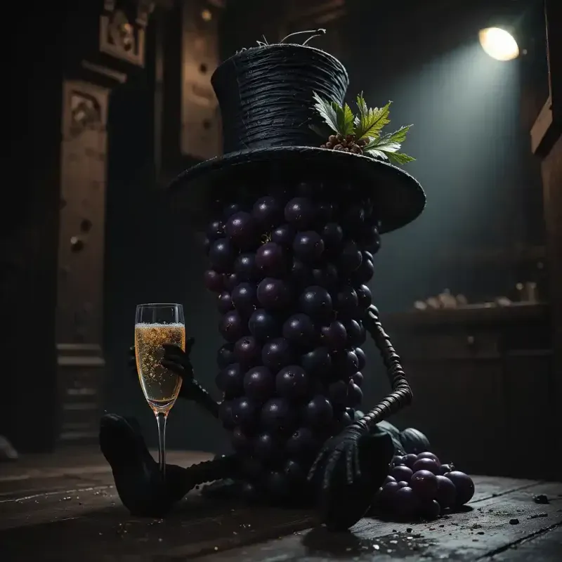 Whimsical 3D Fruit Characters In Magica