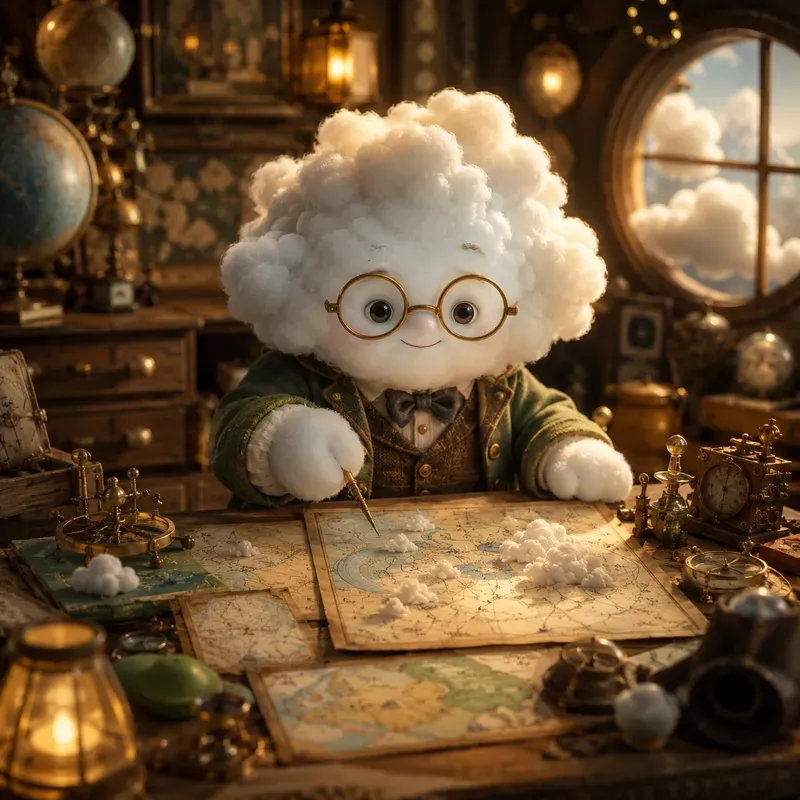 Cozy Whimsical Character Scenes
