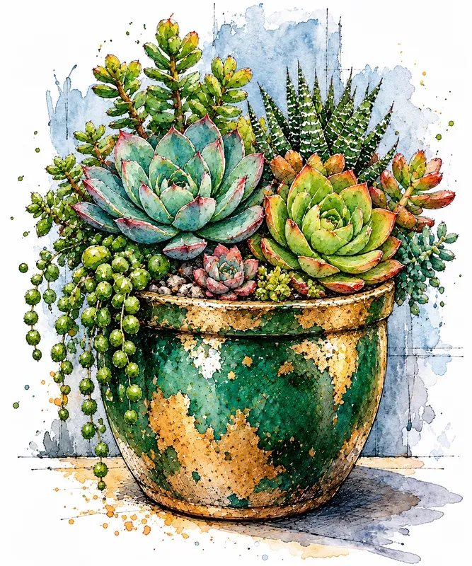 Botanical Ink Illustrations