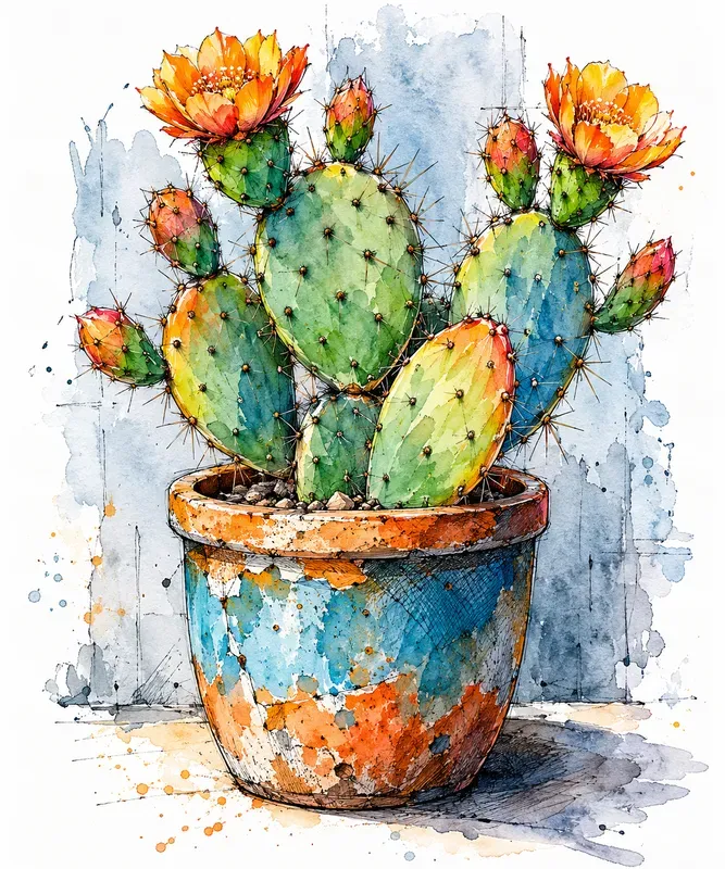 Botanical Ink Illustrations