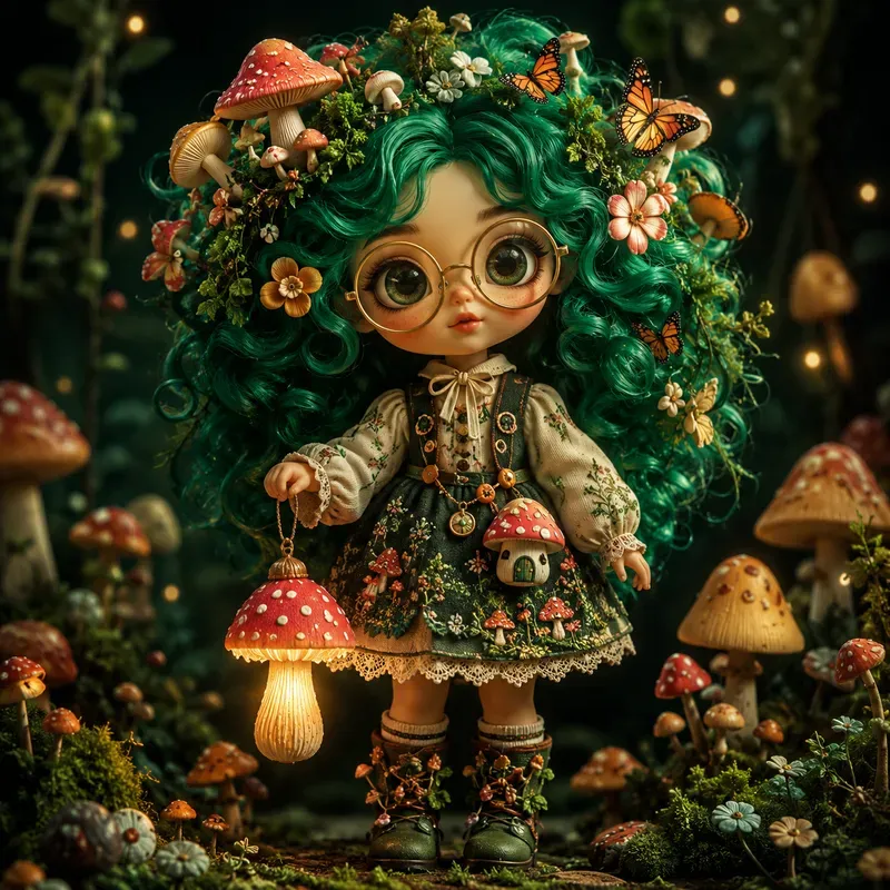Whimsical Boho Doll Character Collections