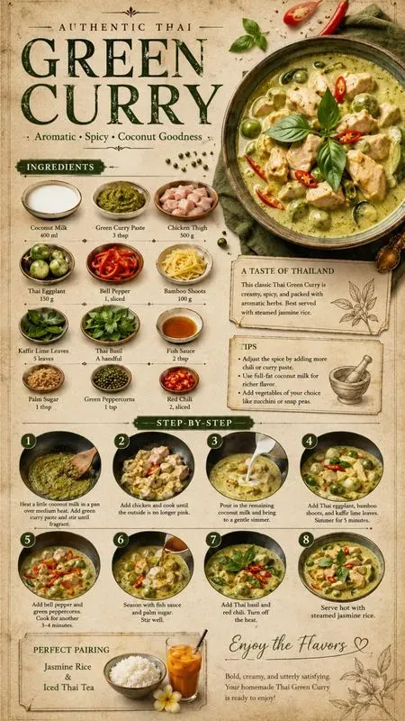 Vintage Recipe Infographic Posters