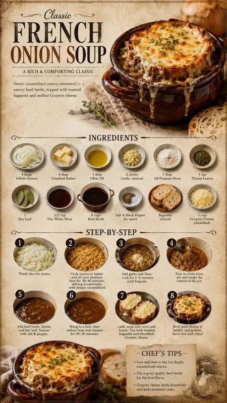 Vintage Recipe Infographic Posters