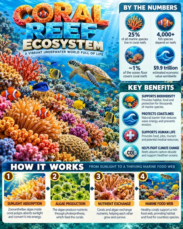 3D Infographic Educational Poster Pros