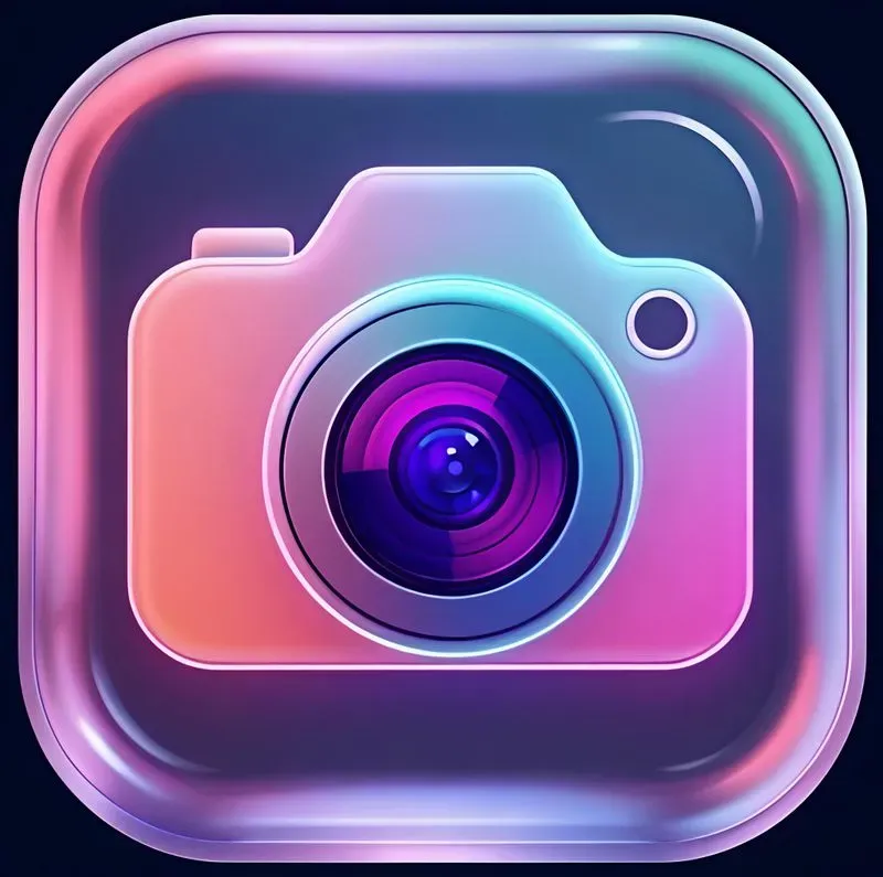 3D Glassmorphism App Icons