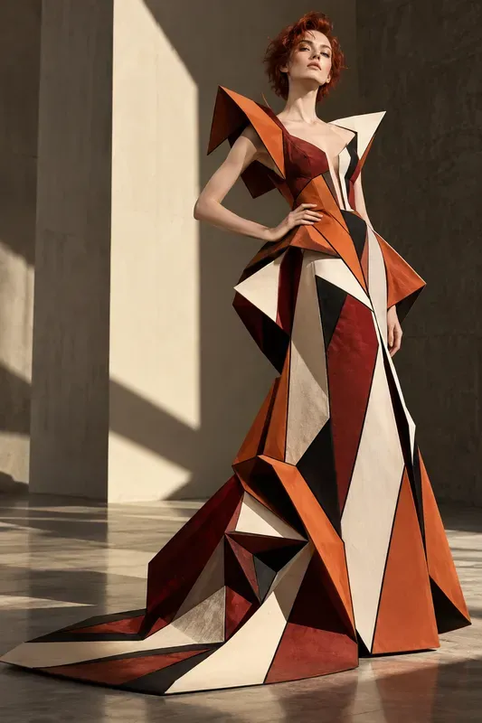 2D3D Optical Illusion Coutures